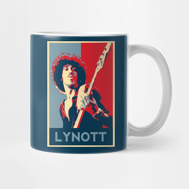 Phil Lynott Thin Lizzy Pop Art Design by raiseastorm